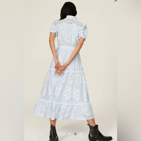 Pamela Love x RTR Blue Victoria Dress - Picture 3 of 13